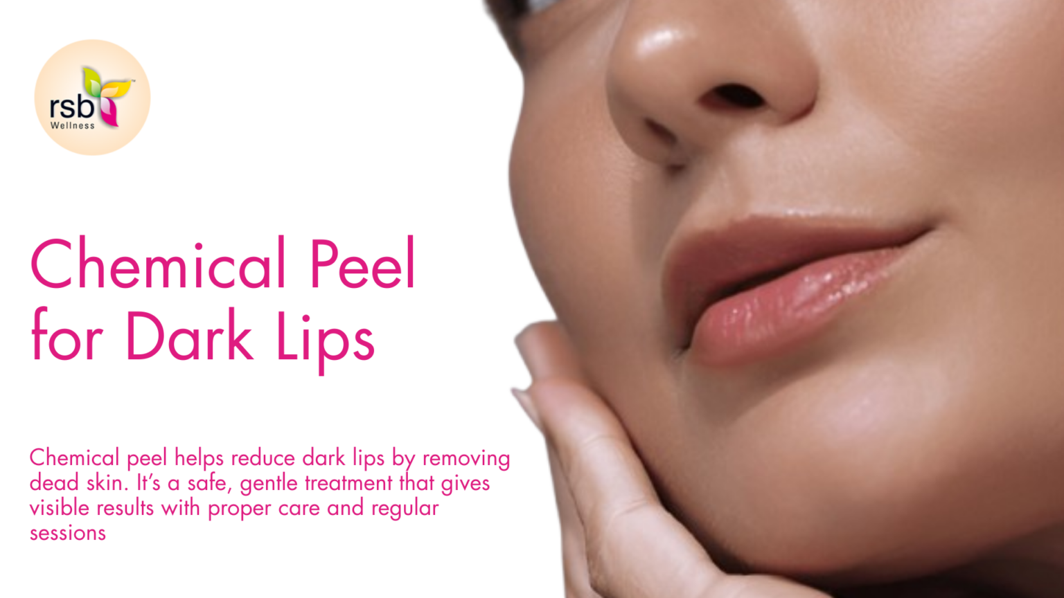 Chemical Peel for Dark Lips